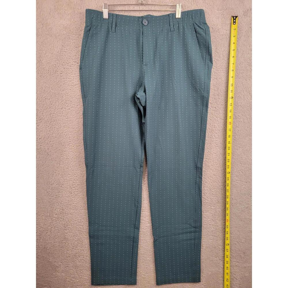 Under Armour Mens 36x32 Pants Activewear Golf Blue RN 96510 CA# 41095